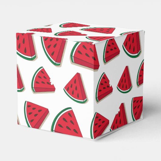 Watermeloen Party Favor Box Bedankdoosjes (Achterkant)