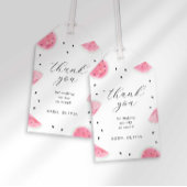Watermeloen Party Favor Label Cadeaulabel