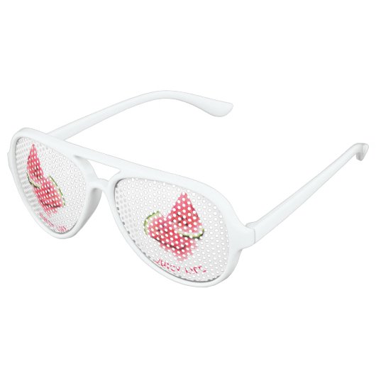 Watermeloen Party Zonnebril (Gekanteld)