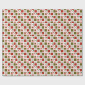Watermeloen Patchwork Cadeaupapier (Vlak)