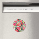 Watermeloen Patroon Creatie 4 Magneet (Insitu (Vaatwasser))