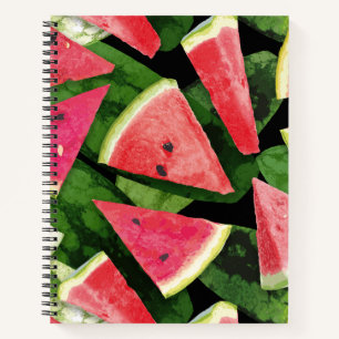 Watermeloen Patroon Creatie 5 Notitieboek