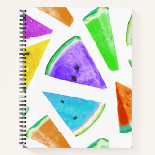 Watermeloen Patroon Creatie 6 Notitieboek