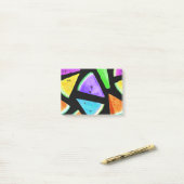 Watermeloen Patroon Creatie 7 Post-it® Notes (Op bureau)