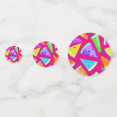 Watermeloen Patroon Creatie 9 Confetti (Achterkanten)