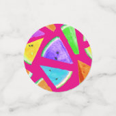 Watermeloen Patroon Creatie 9 Confetti (Kleine voorkant)
