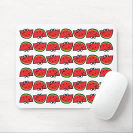Watermeloen Patroon Design | Kleurrijk Fruit Zomer Muismat