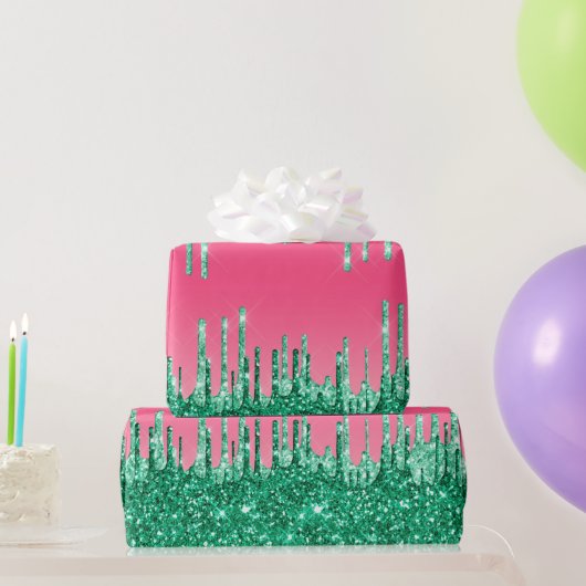 Watermeloen patroon inpakpapier (Feestgeschenken)