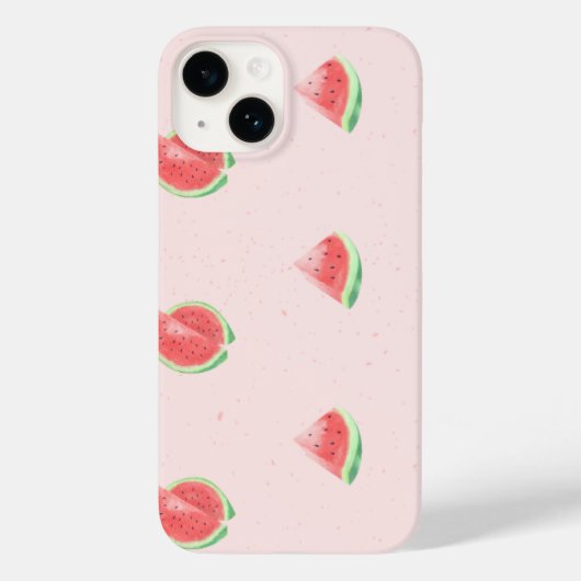 watermeloen patroon iphone 14 hoesje. Case-Mate iPhone case (Achterkant)