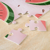 Watermeloen Patroon Legpuzzel (Zijkant)