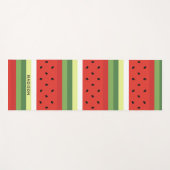 Watermeloen Patroonmodel, naam yoga mat (Voorkant (horizontaal))