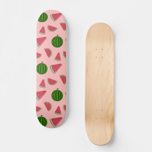watermeloen persoonlijk skateboard (Voorkant)