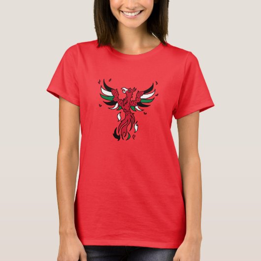 Watermeloen Phoenix T-shirt (Voorkant)