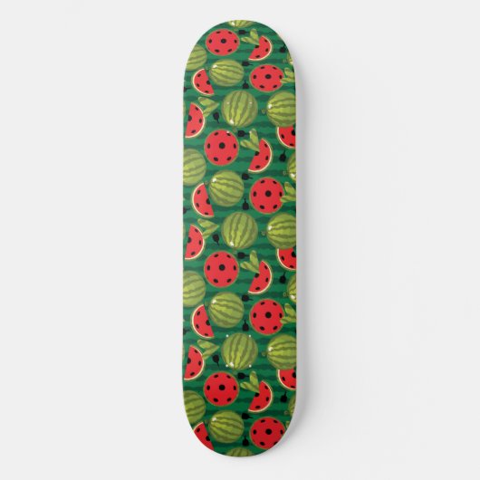 🍉 Watermeloen 🍉 pickleball Persoonlijk Skateboard (Voorkant)