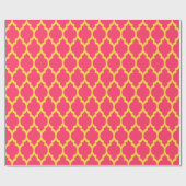 Watermeloen Pineappel Geel Marokkaans #4 Cadeaupapier (Vlak)