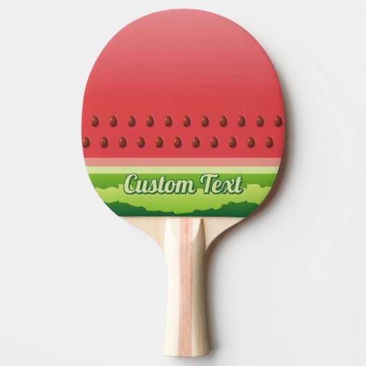 Watermeloen Ping-Pong Paddle Tafeltennisbatje (Voorkant)