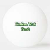 Watermeloen Pingpongbal (Achterkant)