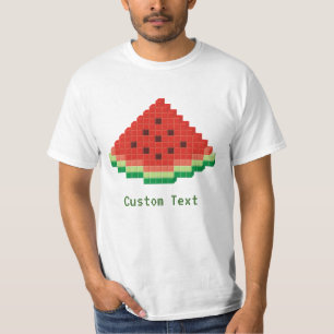 Watermeloen Pixel Art T-shirt