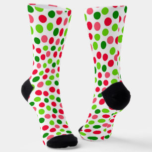 Watermeloen Polka Dots Pattern Socks Sokken
