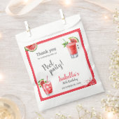 Watermeloen Pool Party Drinken Bedankzakje (Geknipt)