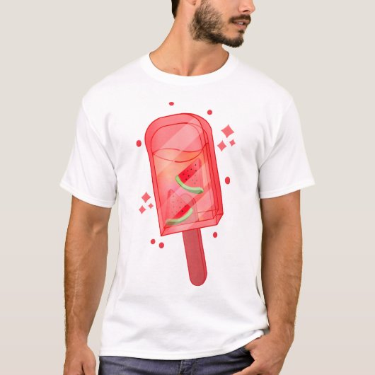 Watermeloen Pop T-shirt (Voorkant)