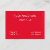 Watermeloen Popsile Visitekaartje (Achterkant)