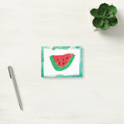 Watermeloen Post-it® Notes (Kantoor)