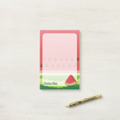 Watermeloen Post-it® Notes (Op bureau)