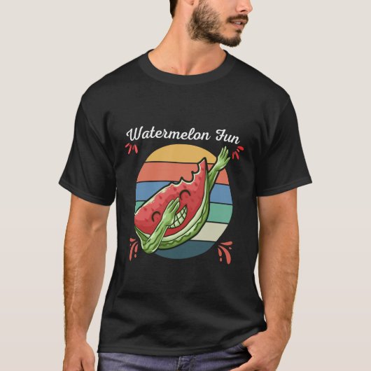Watermeloen Pret T-shirt (Voorkant)