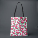 Watermeloen print canvas tas<br><div class="desc">Watermeloen print canvas tas</div>