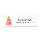 Watermeloen Retouradres Etiket (Voorkant)
