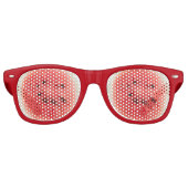 Watermeloen Retro Zonnebril (Voorkant)