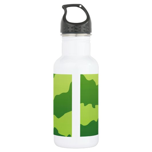 Watermeloen Rind Water Fles (Achterkant)