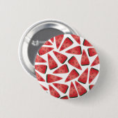 Watermeloen Ronde Button 5,7 Cm (Voorkant /achterkant)