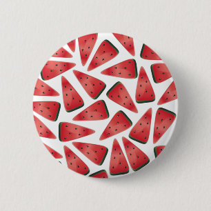 Watermeloen Ronde Button 5,7 Cm