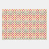 Watermeloen rood groen en geel zomer vibes inpakpapier vel (Voorkant 2)