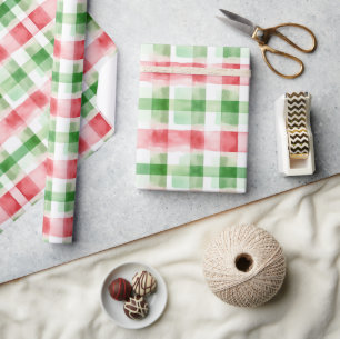 Watermeloen Rood Groen Wit Strepen Verjaardag Cadeaupapier