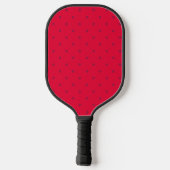 Watermeloen Rood Stippenpatroon Pickleball Paddle (Achterkant)