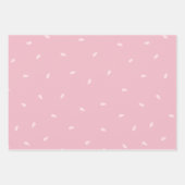 Watermeloen roze en blauw set van 3 inpakpapier vel (Voorkant 2)