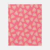 Watermeloen Roze Fleece Deken (Voorkant)
