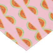 Watermeloen Roze Groene BBQ Zaden Zomer 4Elaine Tafelkleed (Gekanteld)