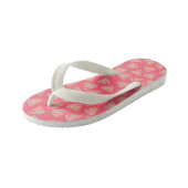 Watermeloen Roze Kinder Teenslippers (Schuin)