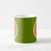Watermeloen Roze Monogram Koffiemok (Center)