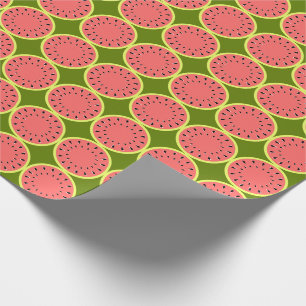 Watermeloen Roze Multi inpakpapier