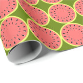 Watermeloen Roze Multi inpakpapier (Rol Hoek)