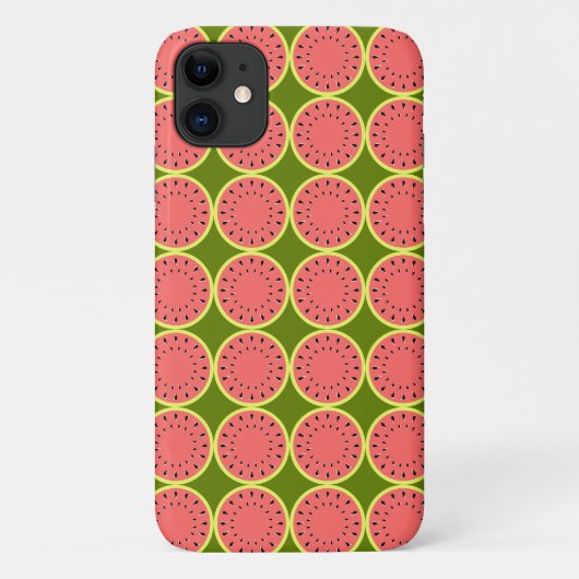 Watermeloen Roze Multi iPhone hoes (Achterkant)