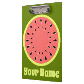 Watermeloen Roze Naam Klembord (Links)