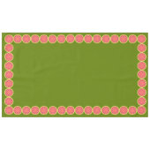 Watermeloen Roze rand tablecloge Tafelkleed (Voorkant (Horizontaal))