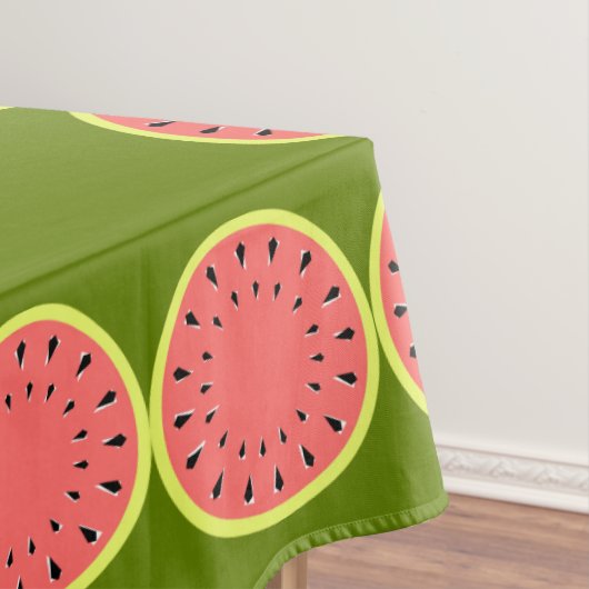 Watermeloen Roze rand tablecloge Tafelkleed (Voorbeeld)