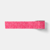 watermeloen roze stippen satijnen lint (Voorkant)